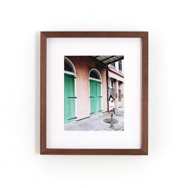 Multi-Mat Wood Gallery Frames - Walnut