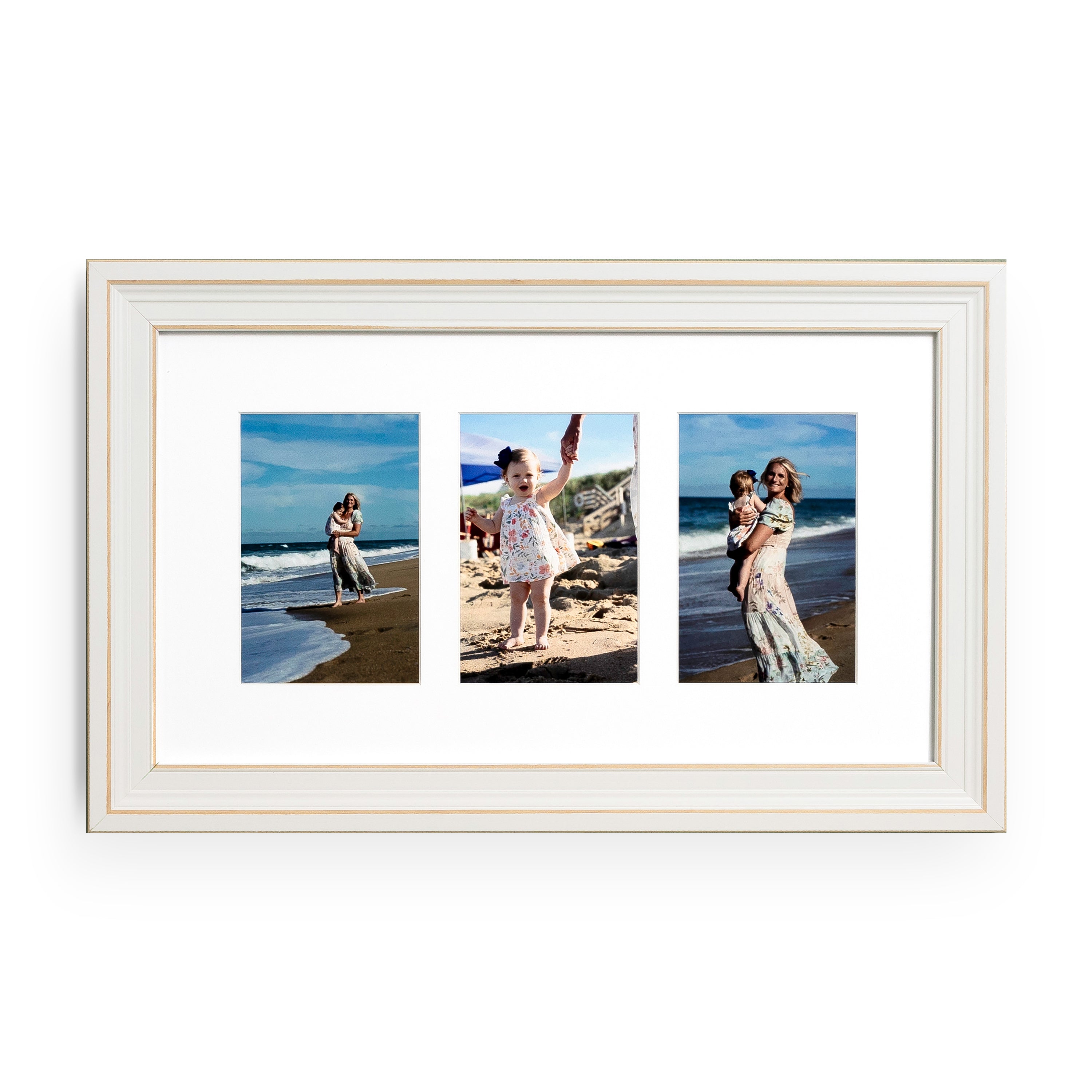Lawrence Frames 4x6 White Wash Maple Picture Frame